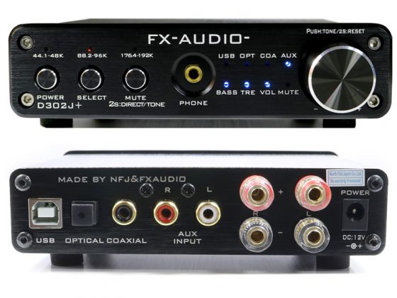 FX-AUDIO D302J+アンプ